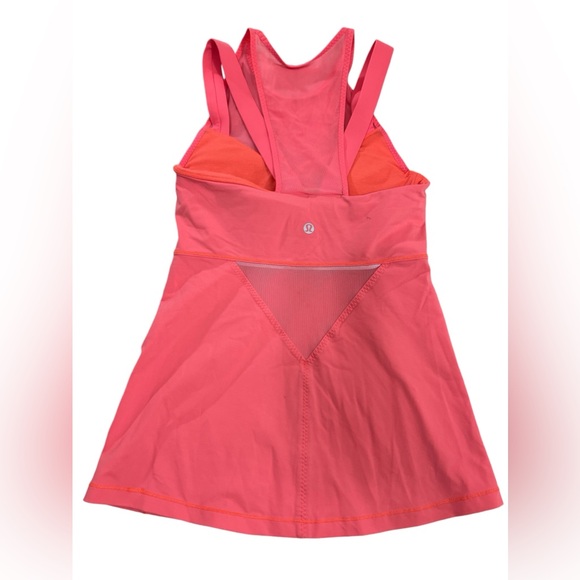 Lululemon Running In The City Tank Orangeish Size 2 - Picture 3 of 15